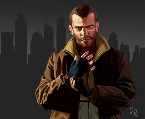 Niko Bellic - GTA IV by G-Donato on DeviantArt