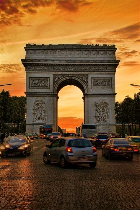 Arc de Triomphe, Paris, France | Arco do triunfo, Paris frança, Lugares ...