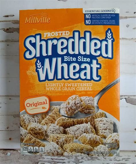 Millville Frosted Bite Size Shredded Wheat | Aldi Reviewer