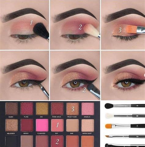 How to draw eyeshadow makeup tutorials step by step? - Lilyart | Trucco ...