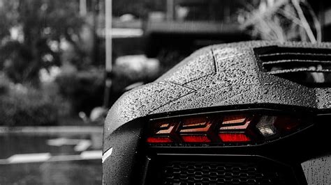 HD wallpaper: untitled, car, Lamborghini, Lamborghini Aventador, bokeh ...