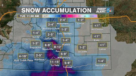 Colorado Snow Forecast Map – Get Map Update