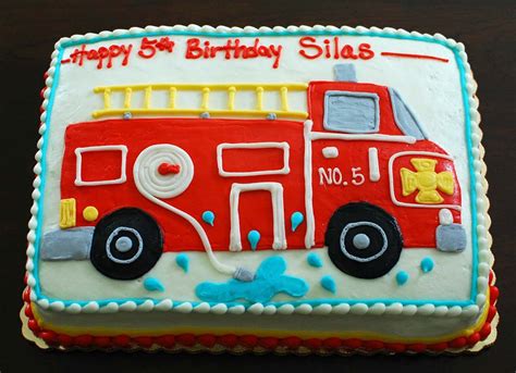 sheet cake fire truck cake - Bing Images | Firetruck birthday, Birthday ...