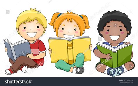 11,198 Children Reading Clipart Images, Stock Photos & Vectors ...