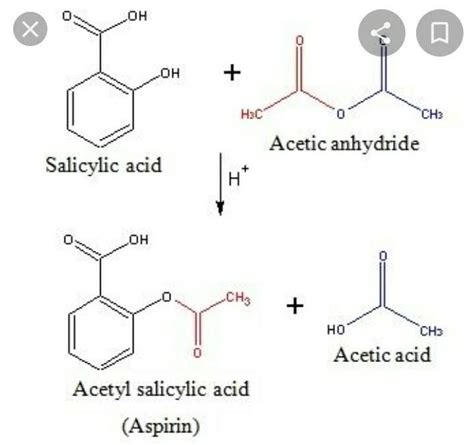 tuliskan mekanisme reaksi pembuatan aspirin - Brainly.co.id