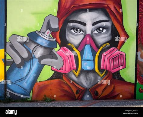 Street art and Graffiti in Spain Stock Photo - Alamy