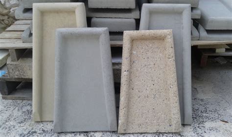 Precast concrete splash blocks - Architectural Foam and Precast Concrete