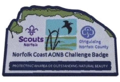 Norfolk Coast AONB Challenge Badge | Girlguiding Norfolk