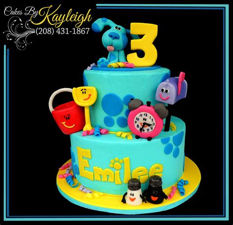 Blue's Clues Birthday Cake - CakeCentral.com