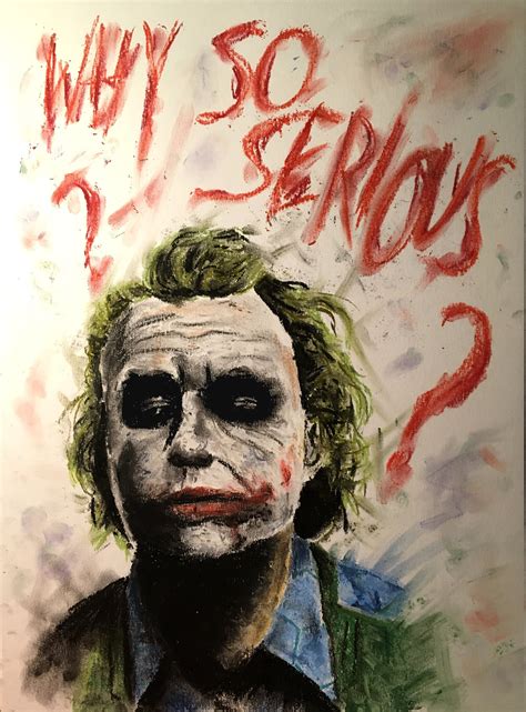 Joker why so Serious - Etsy