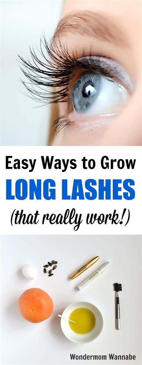 How to Grow Long Eyelashes