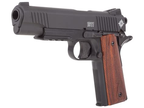 CROSMAN 1911 CO2 PELLET PISTOL, MATTE BLACK - Air Guns India