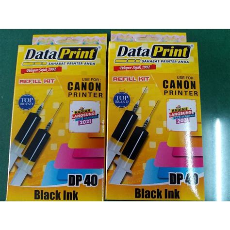 Jual TINTA REFILL KIT CANON PRINTER / TINTA PRINTER CANON DATAPRINT DP ...