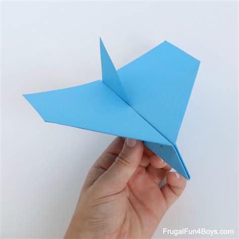 How to Make Awesome Paper Airplanes! 4 Designs - Frugal Fun For Boys ...