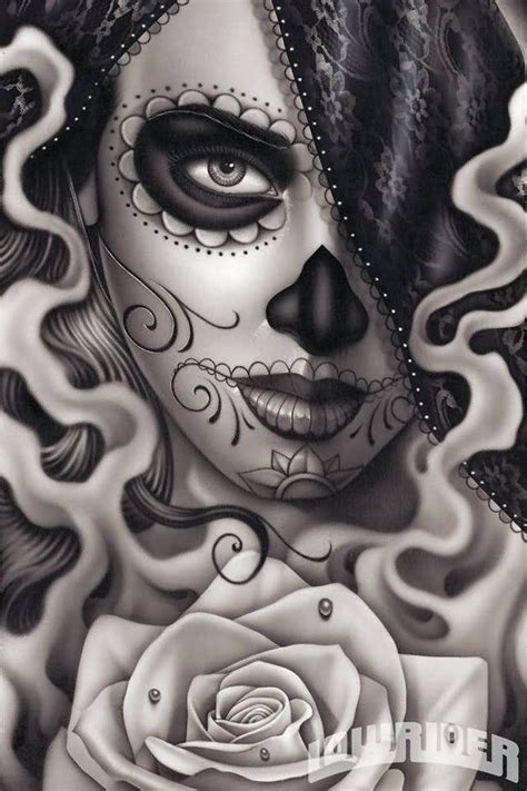 Dia De Los Muertos Tattoos, Designs And Ideas | Sugar skull tattoos ...