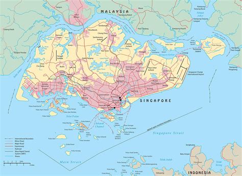 Map of Singapore: offline map and detailed map of Singapore city