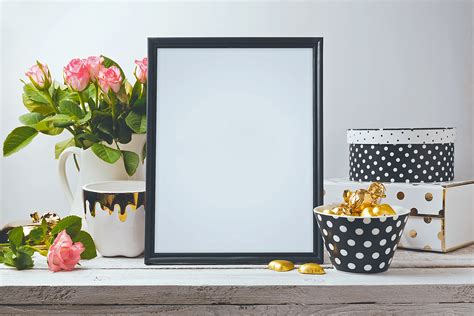 Photo Frame Free Mockup PSD — Free Mockup World