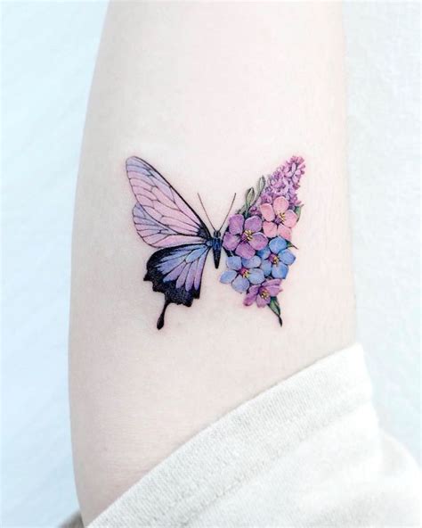 Details 75+ purple 3d butterfly tattoo - in.cdgdbentre