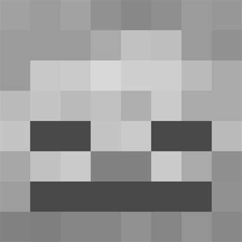 Minecraft Skeleton Head – Pattern Crew