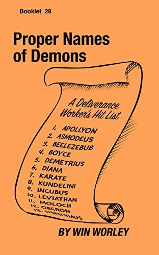 Amazon | Proper Names of Demons (Booklet Book 28) (English Edition ...