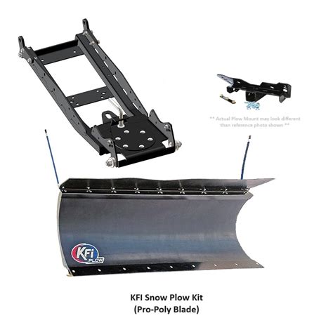 Polaris Ranger Complete Snow Plow Kit by KFI kfi-snowplow