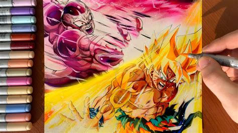 Goku Vs Frieza Drawings