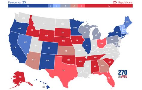 2022 Gubernatorial Elections Interactive Map