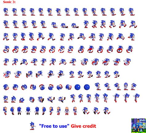 Sonic 3 Shadow Sprites