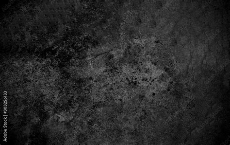 Old wall texture cement dark black gray background abstract grey color ...