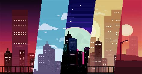 2D Pixel Art City Background Pack | 2D Building | Unity Asset Store