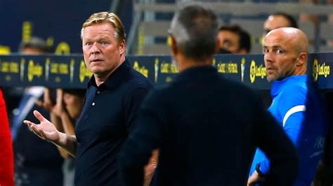 Barcelona coach Koeman given two-match touchline ban | Football News ...