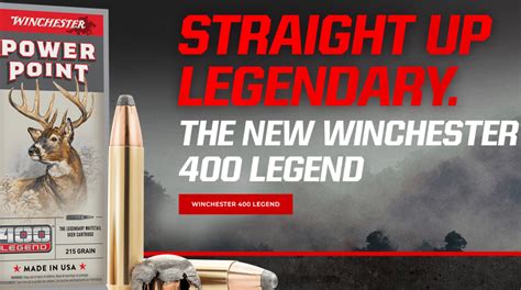 Launching 2023: Winchester's New 400 Legend Cartridge | NRA Family