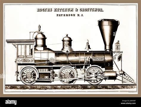 Steam locomotive 1800s hi-res stock photography and images - Alamy