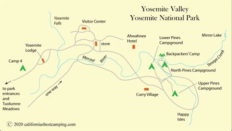 North Pines Campground - Yosemite National Park