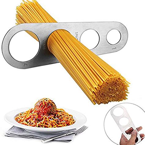 Acrylic Spaghetti Pasta Noodle Measurer Tool Serving Portioner 1-4 ...