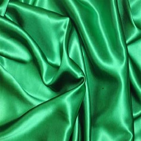 Emerald Green Silky Satin Fabric Polyester 150cm width