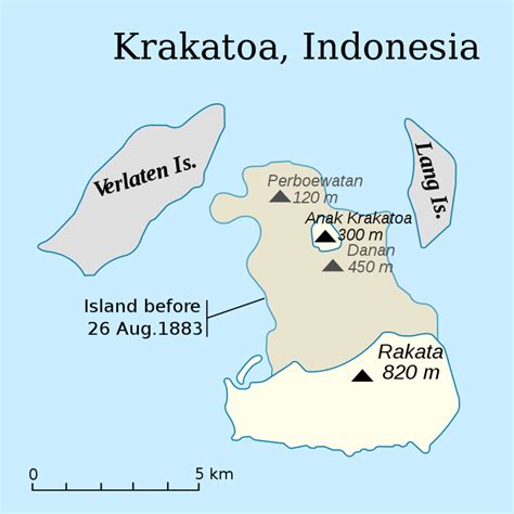 Krakatoa's Volcanic Eruption 1883: 310db Explosion Heard 5000km Away ...