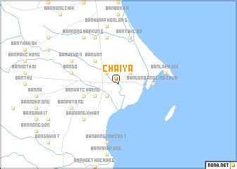 Chaiya (Thailand) map - nona.net