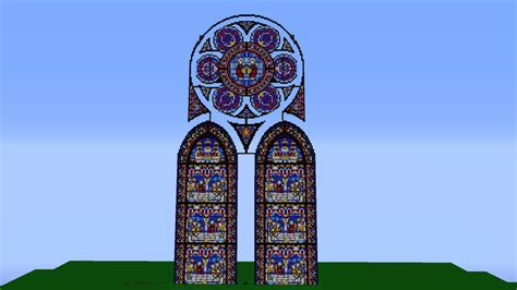 Fantasy stained glass cathedral(WIP) Minecraft Map