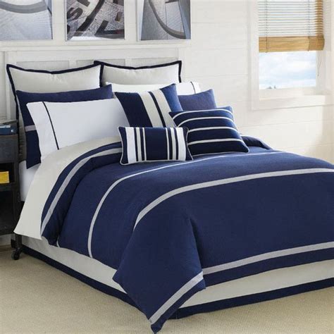 Navy Blue Comforter Sets : Navy Blue Cheapest pinch pleat comforter ...