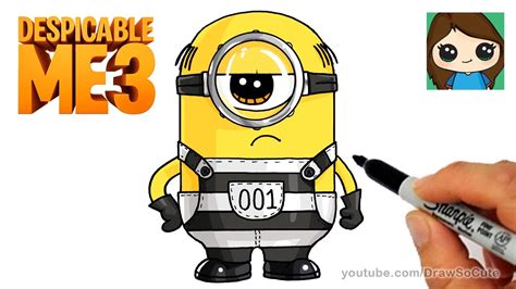 How to Draw a Minion Despicable Me 3