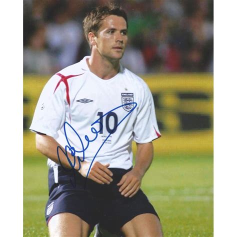 Michael OWEN Autograph