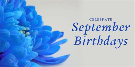 Celebrate September Birthdays - Campbell's Flowers