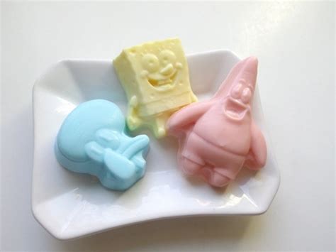 Items similar to SpongeBob party favors organic Soap bar. Birthday ...