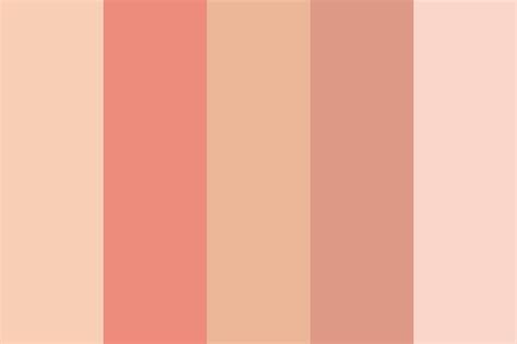 Peachy! Color Palette | Color palette, Peach color schemes, Peach aesthetic