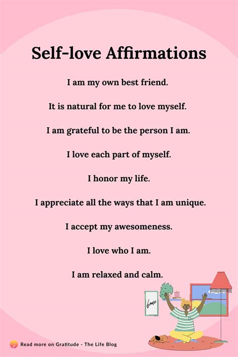 100 Self-Love Affirmations for Higher Self-Esteem