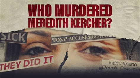 The Murder of Meredith Kercher - Apple TV (UK)