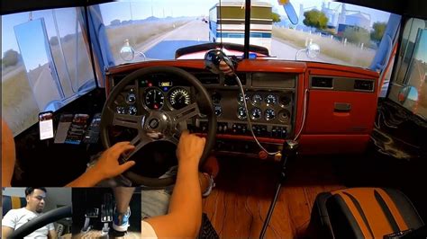 Ultimate Levels of Immersion in Truck Simulator With Custom Cab Rig ...