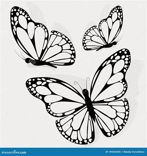 Butterfly Silhouette Tattoo