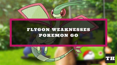 Flygon Weaknesses & Counters in Pokemon Go - Try Hard Guides